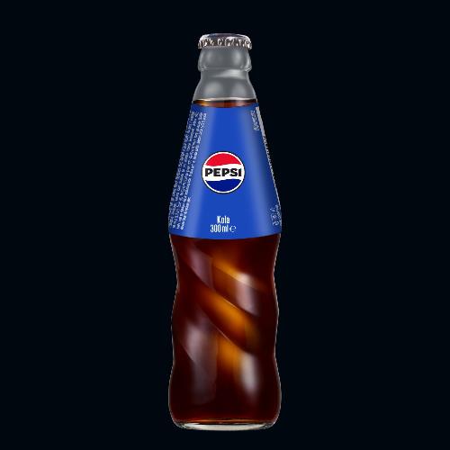 Pepsi glass bottle
