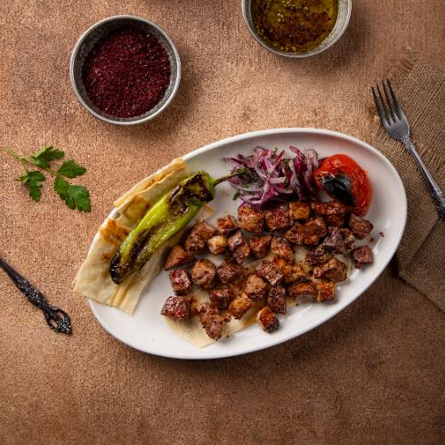 Lamb liver shish