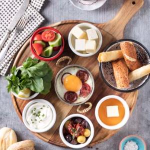 Parole Breakfast plate