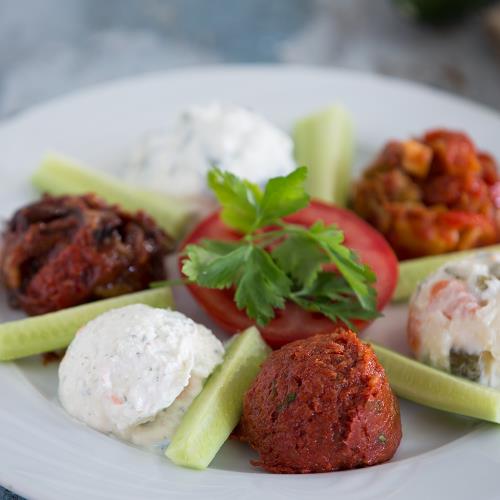 Hors d'oeuvre platter