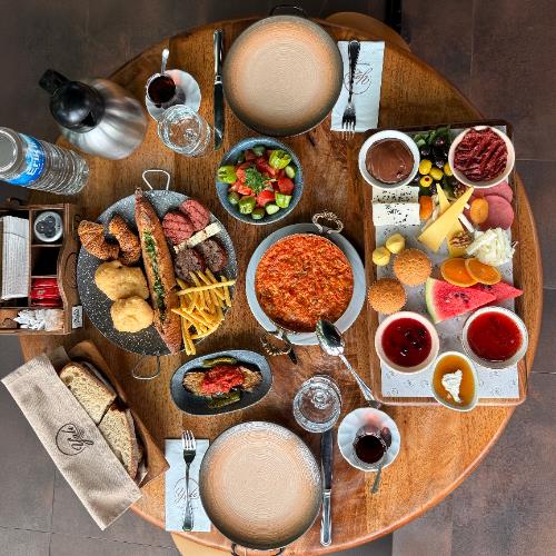 Breakfast spread (for 2)