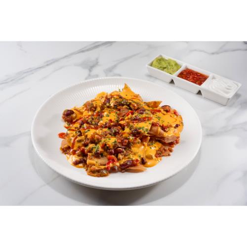Minced Meat Nachos (For Two)