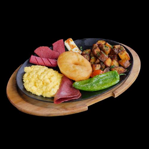 Saj hot breakfast