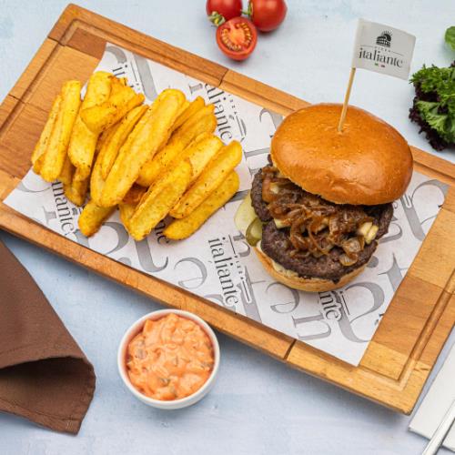 Truffle burger