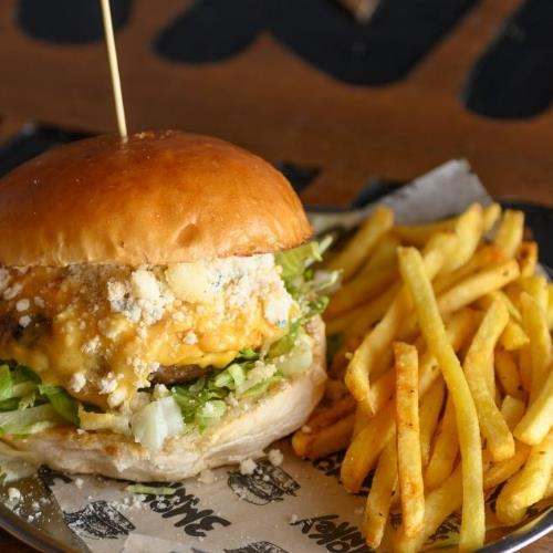 Parmesan burger