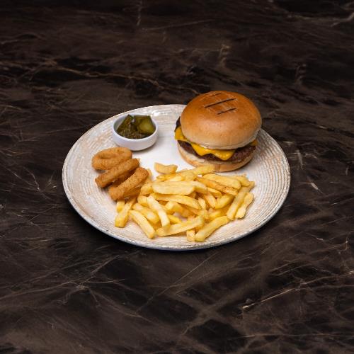 Cheddar burger