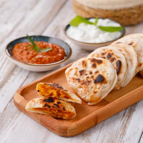 Mini Gözleme Plate with Cheese