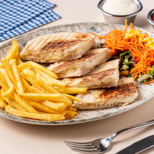 Bazlama with Kaşar Cheese