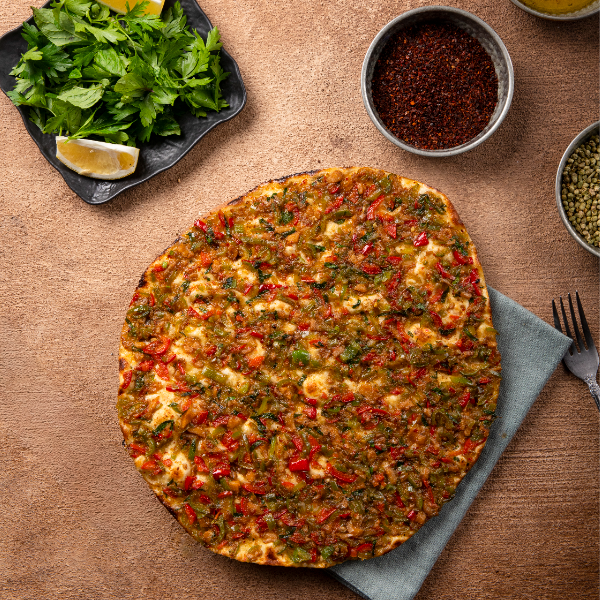 Vegan lahmacun
