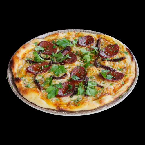 Sucuk pizza