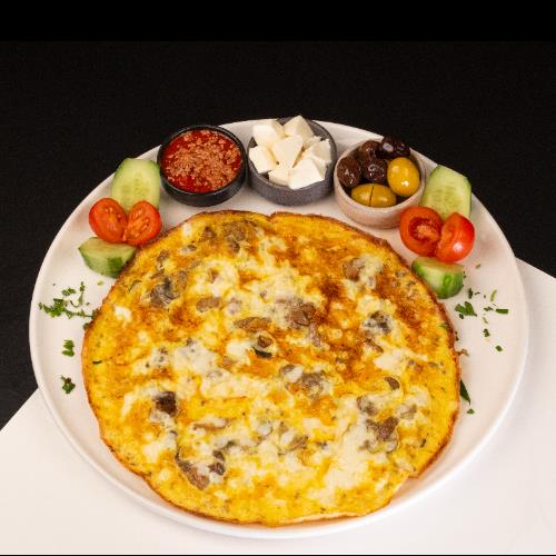 DAĞ MANTARLI-KEKİKLİ OMLET