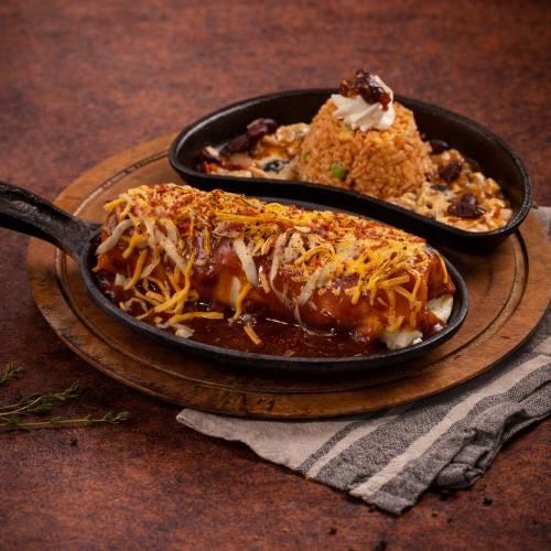 BBQ BURRITO MOJADO (Chicken)
