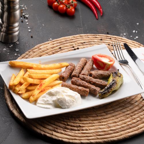 Kids' Meatballs and Fries
