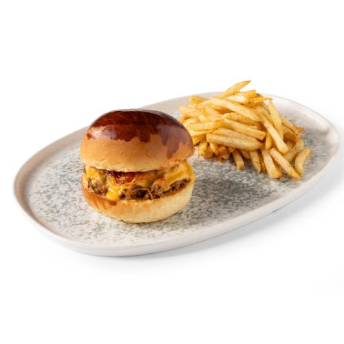 Pulled Rib Burger