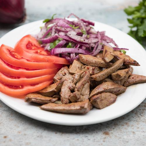 Pan-cooked Liver