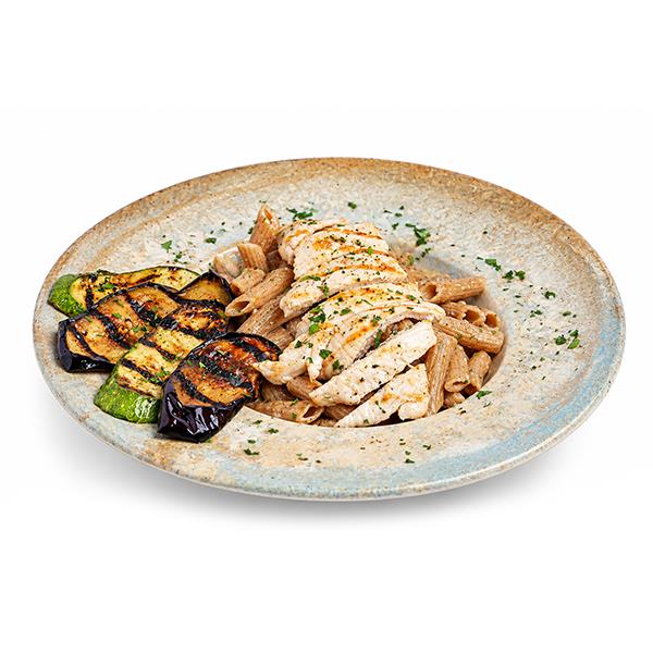 Whole-Grain Penne with Grilled Chicken Breast