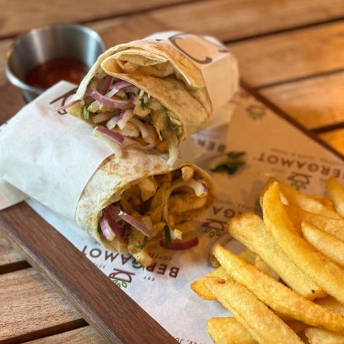 Curry Sauce Chicken WRAP