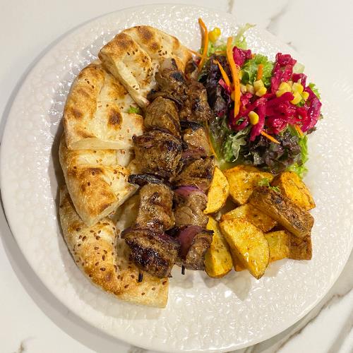 Beef tenderloin skewers