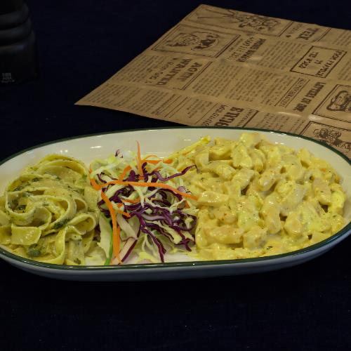 Chicken with curry sauce