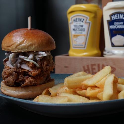 Smash Chicken Burger