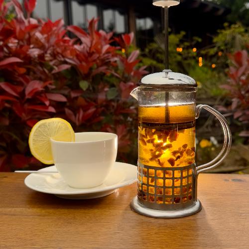 Orange peel tea