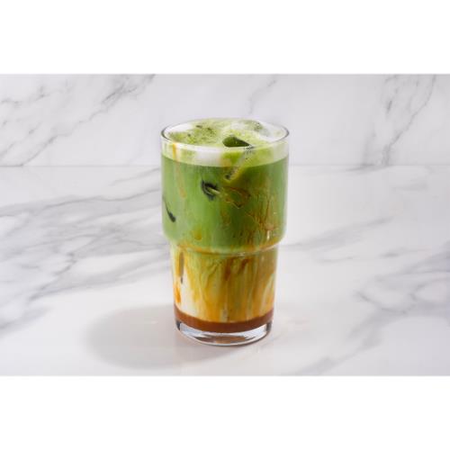 Iced Caramel Matcha