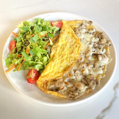 Mushroom & Cheese Pide