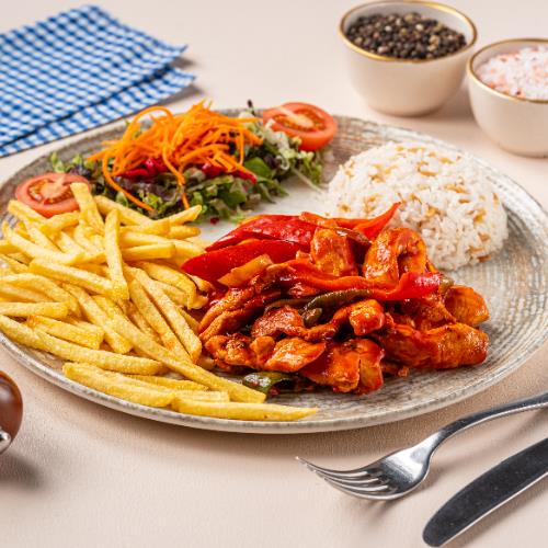 Chicken with Spicy Sauce