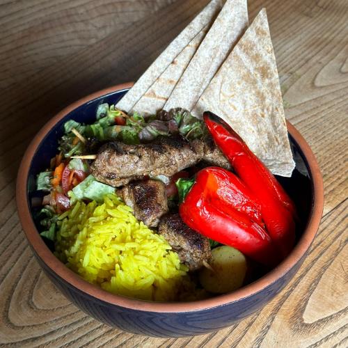 Meat shish kebab