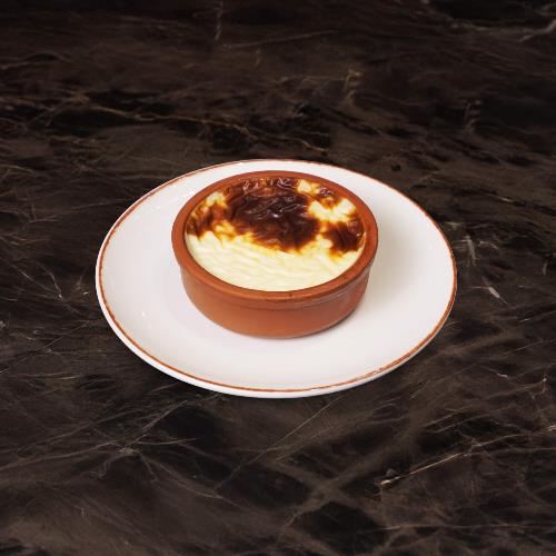 Baked rice pudding