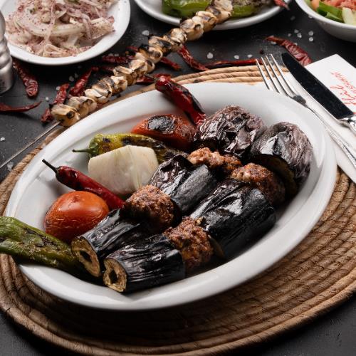 Eggplant (Birecik) kebab