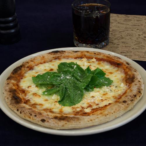Four-Cheese Pizza