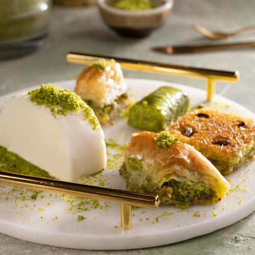 Pistachio Dessert Platter