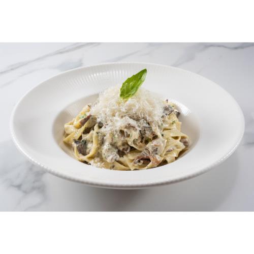 Truffle Mushroom Creamy Fettuccine