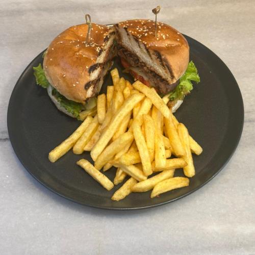 Hamburger & Cheese Burger
