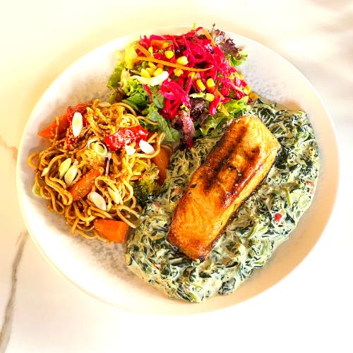 Grilled salmon Fish