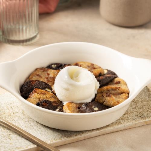With ice cream Cookie (1-For 2 people)