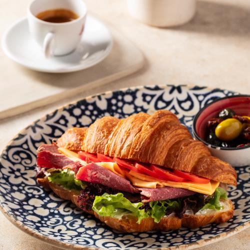 Avocado Sliced Croissant