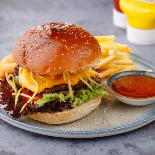Cheddar Cheese Burger