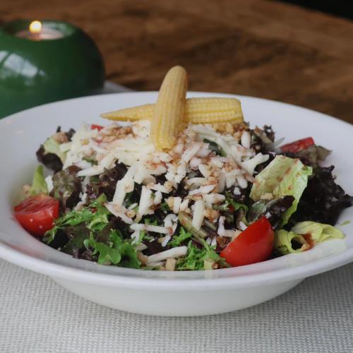 Green salad with Tulum cheese