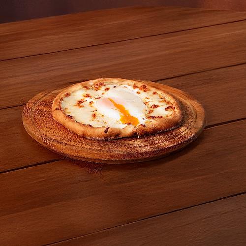 Egg and Kaşar Cheese Pide
