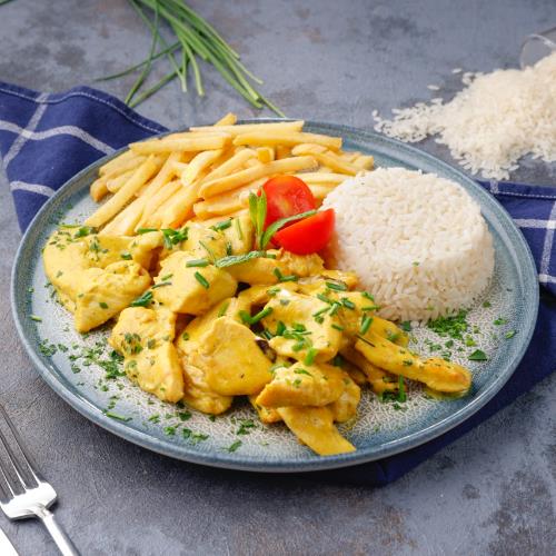 Chicken with Curry Sauce
