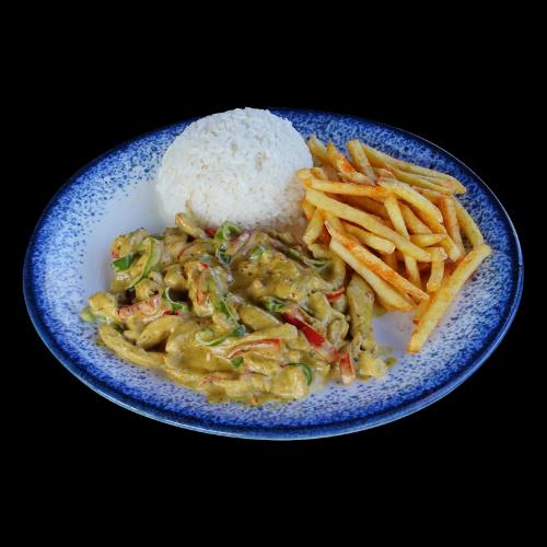 Curry sauce chicken