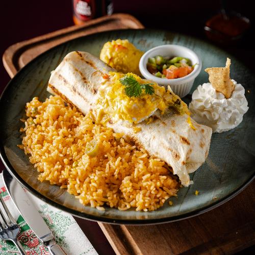 BURRITO METATE (Chicken)