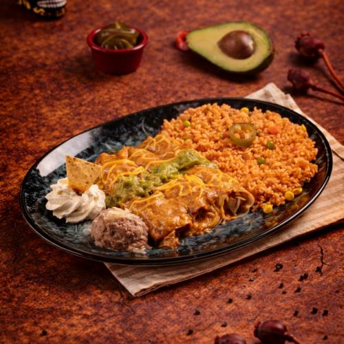 ENCHILADAS DE COZUMEL (Chicken)