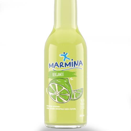 Marmina Fruit-Flavoured Mineral Soda (Lemon-Strawberry / Satsuma Mandarin / Bergamot / Lemon-Lime)