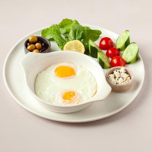 Butter-Fried Sunny-Side-Up Egg