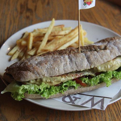 Curry Sauce Chicken Sandwich