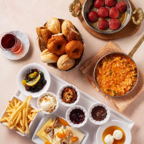Parole Double People Breakfast plate (For 2 people)