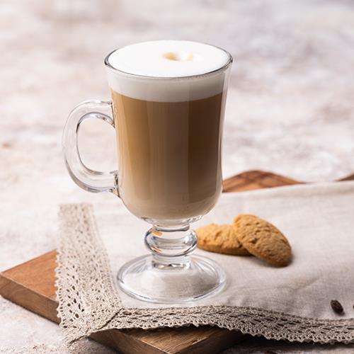 Café Latte with cake or cookie